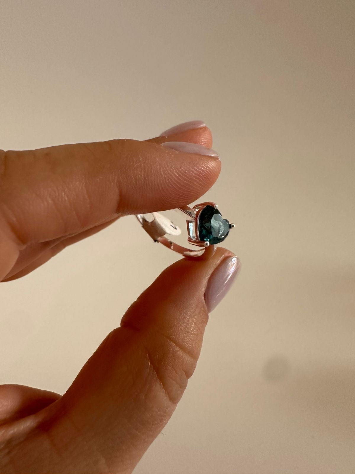 Anillo de Plata Corazón