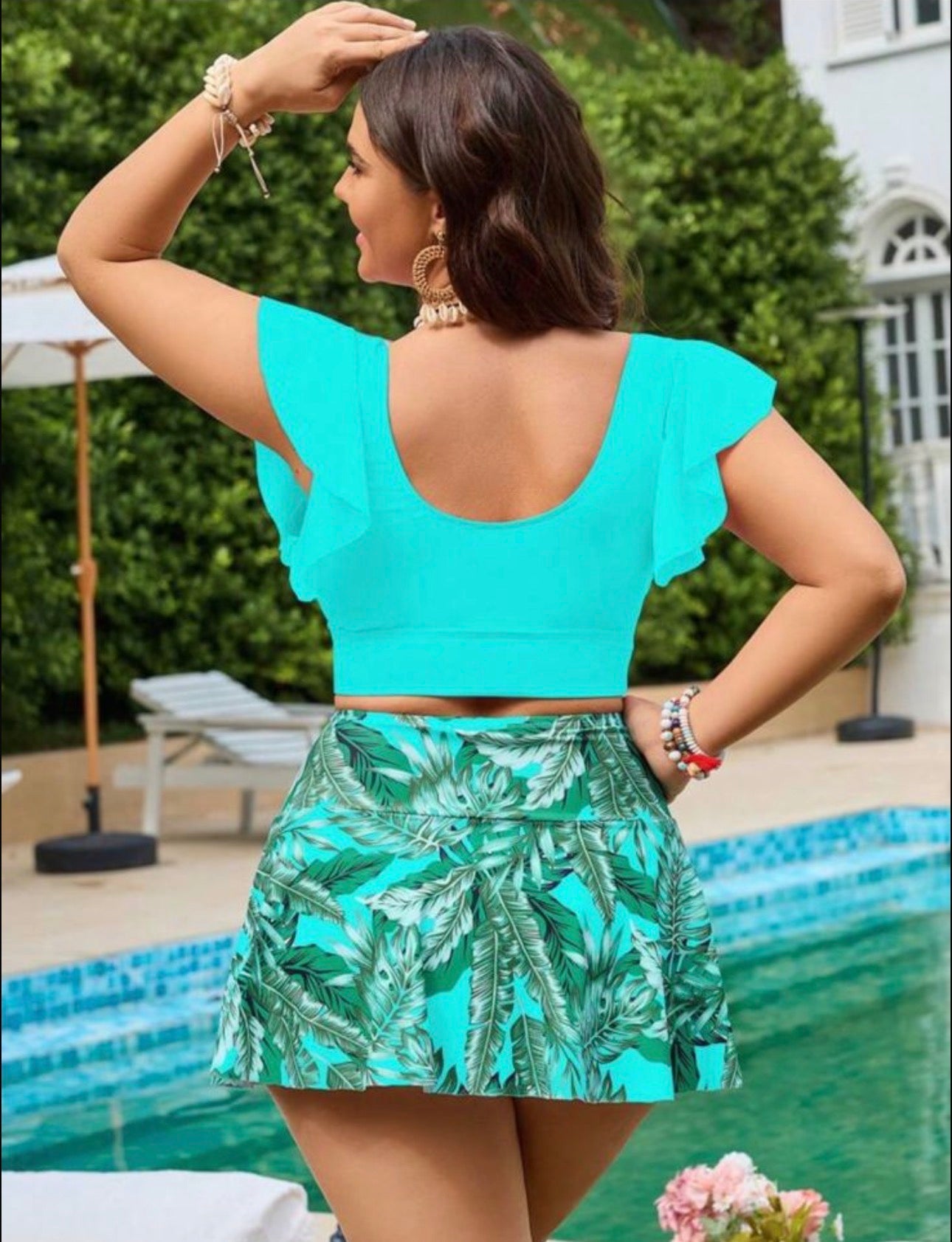 Traje de baño Turquesa