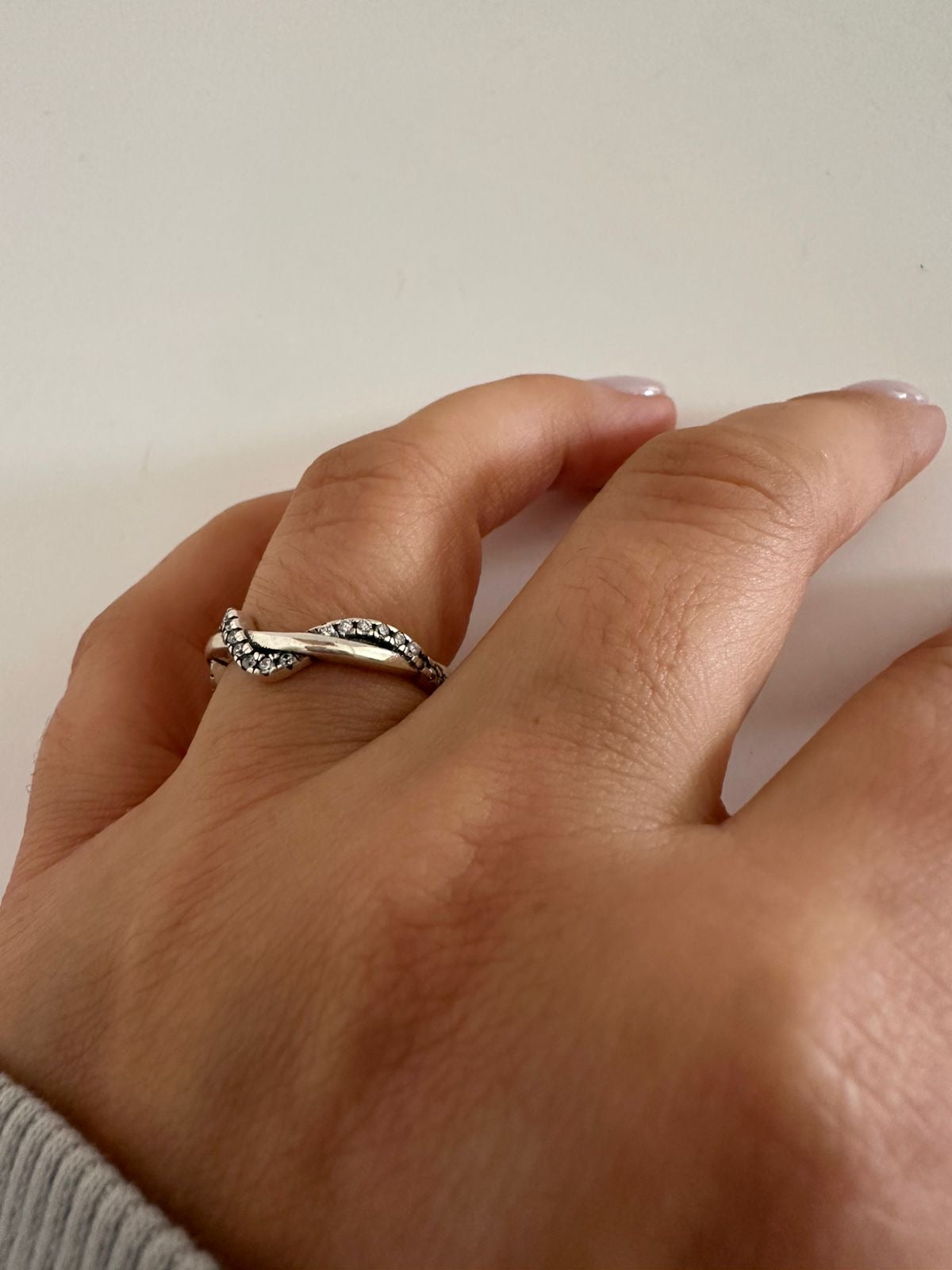 Anillo de plata Roots