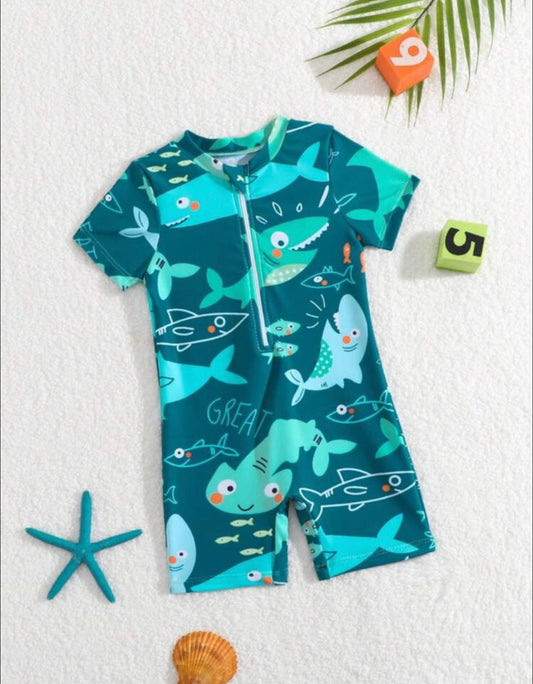 Traje de baño Shark