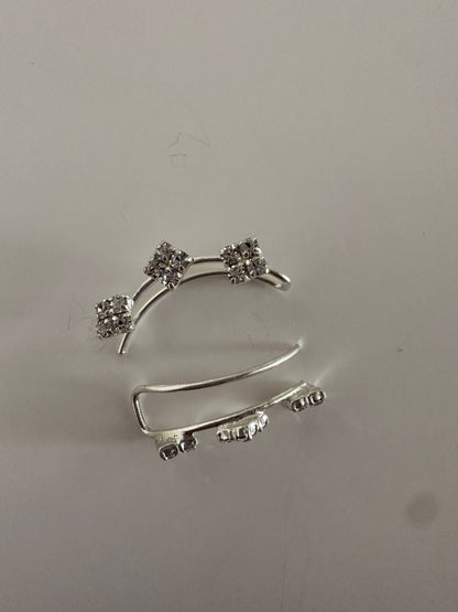 Aretes de plata Constelación