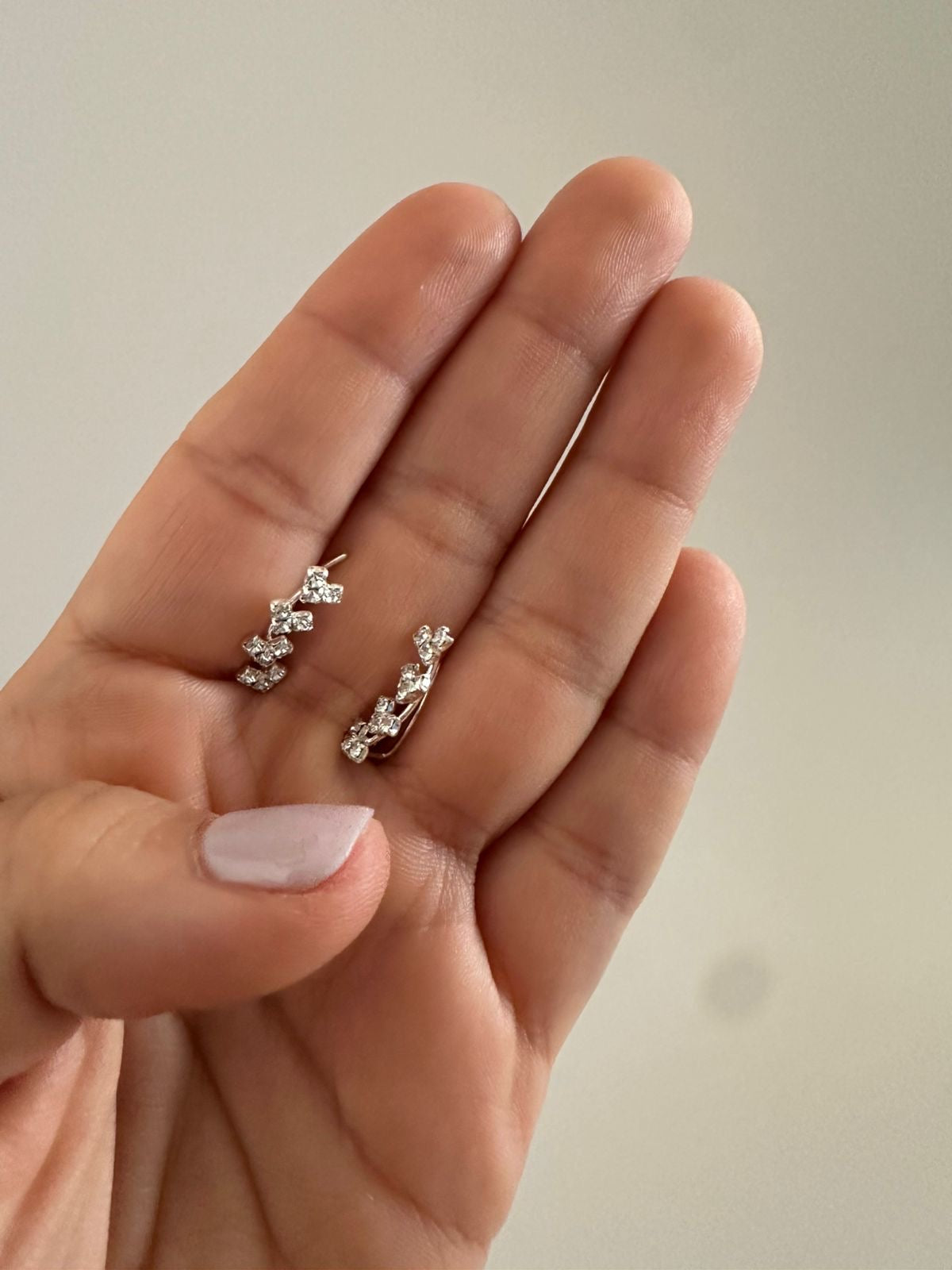 Aretes de Plata Corazones