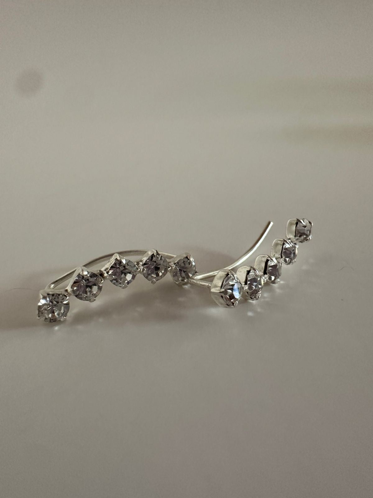 Aretes de plata Bright