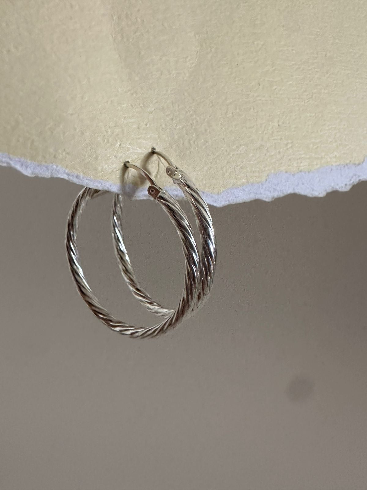 Argollas de Plata Lazo