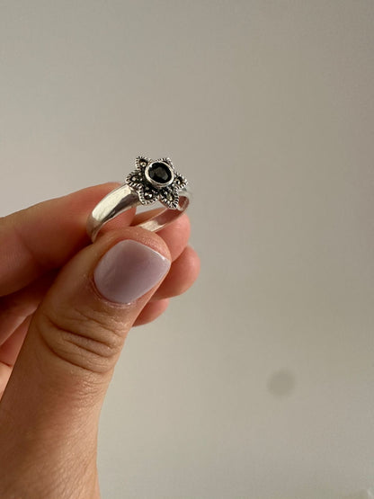 Anillo de plata Sunflower