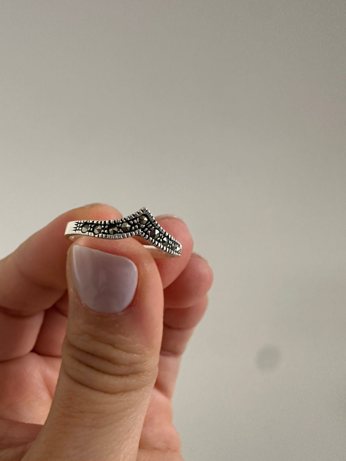 Anillo de plata Aurora