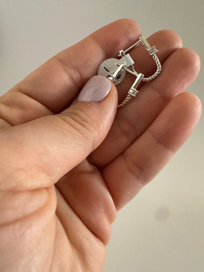 Aretes de Plata Belle