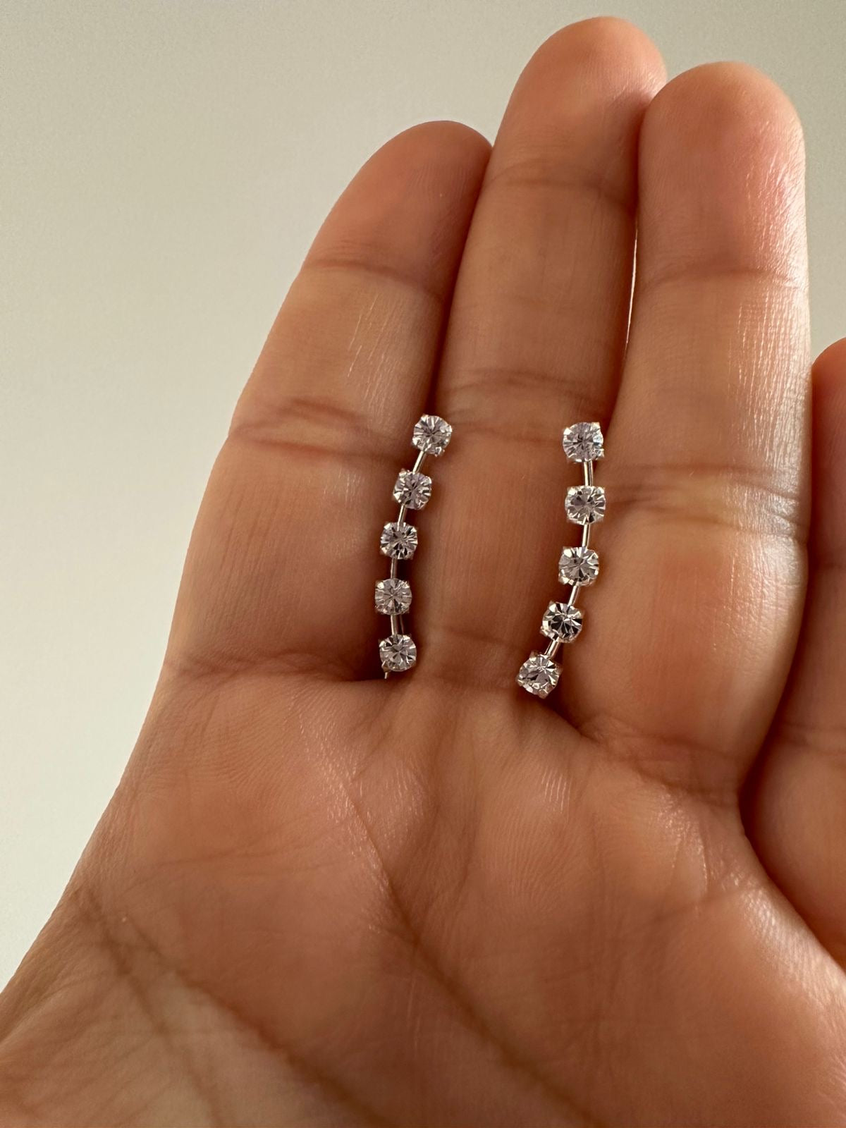 Aretes de plata Stars