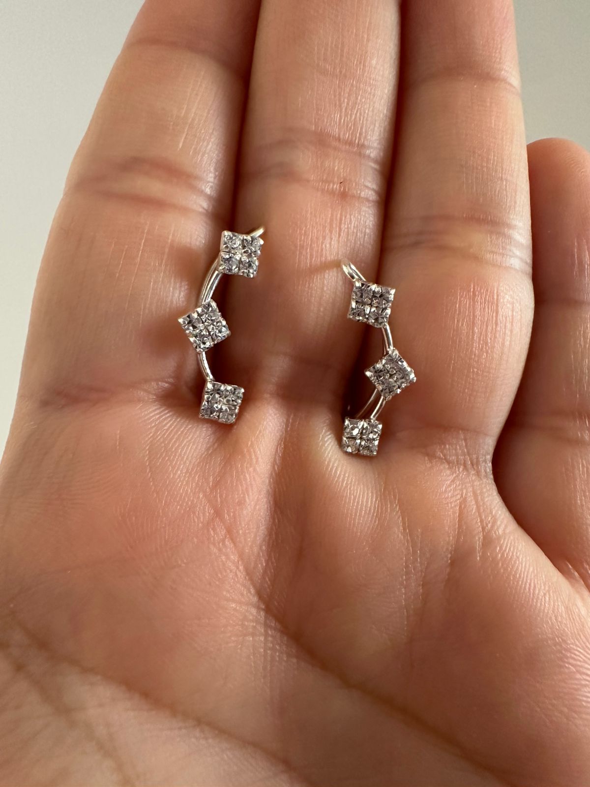 Aretes de plata Constelación