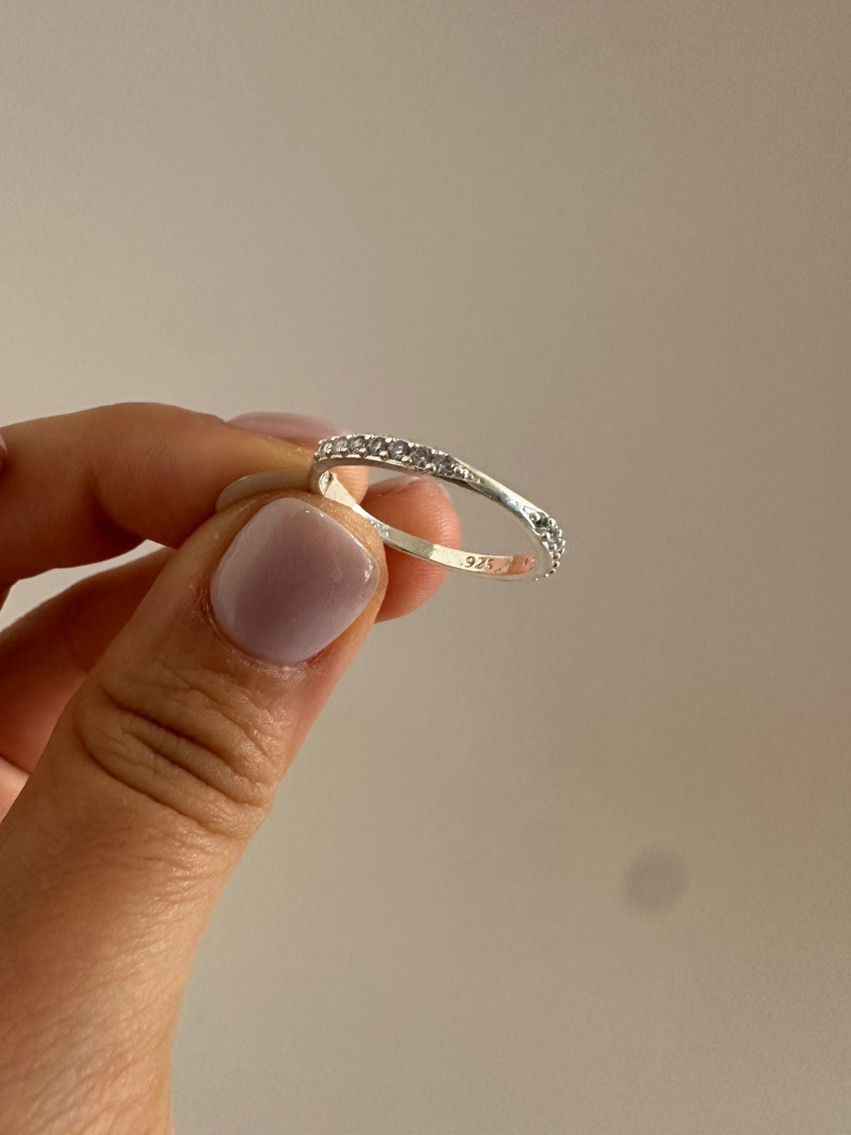 Anillo de plata Petite