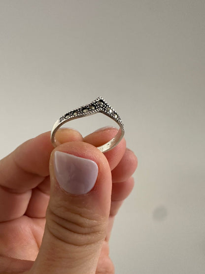 Anillo de plata Aurora