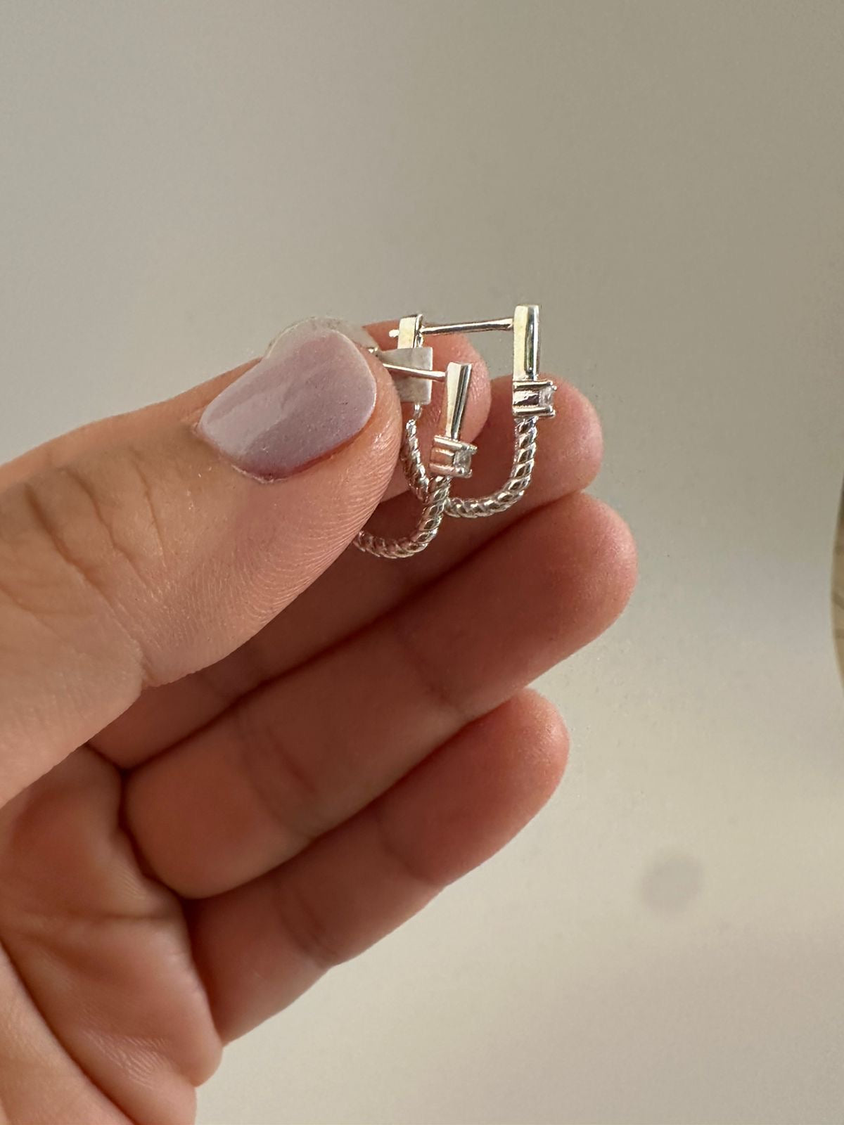 Aretes de Plata Belle