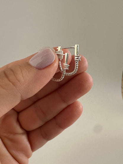 Aretes de Plata Belle