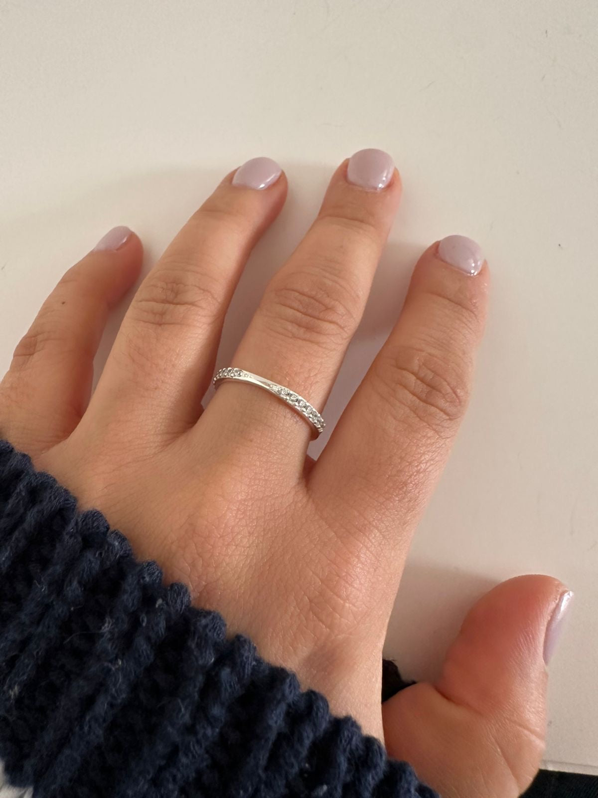 Anillo de plata Petite