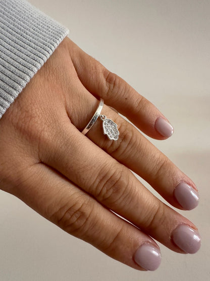 Anillo de plata Fátima