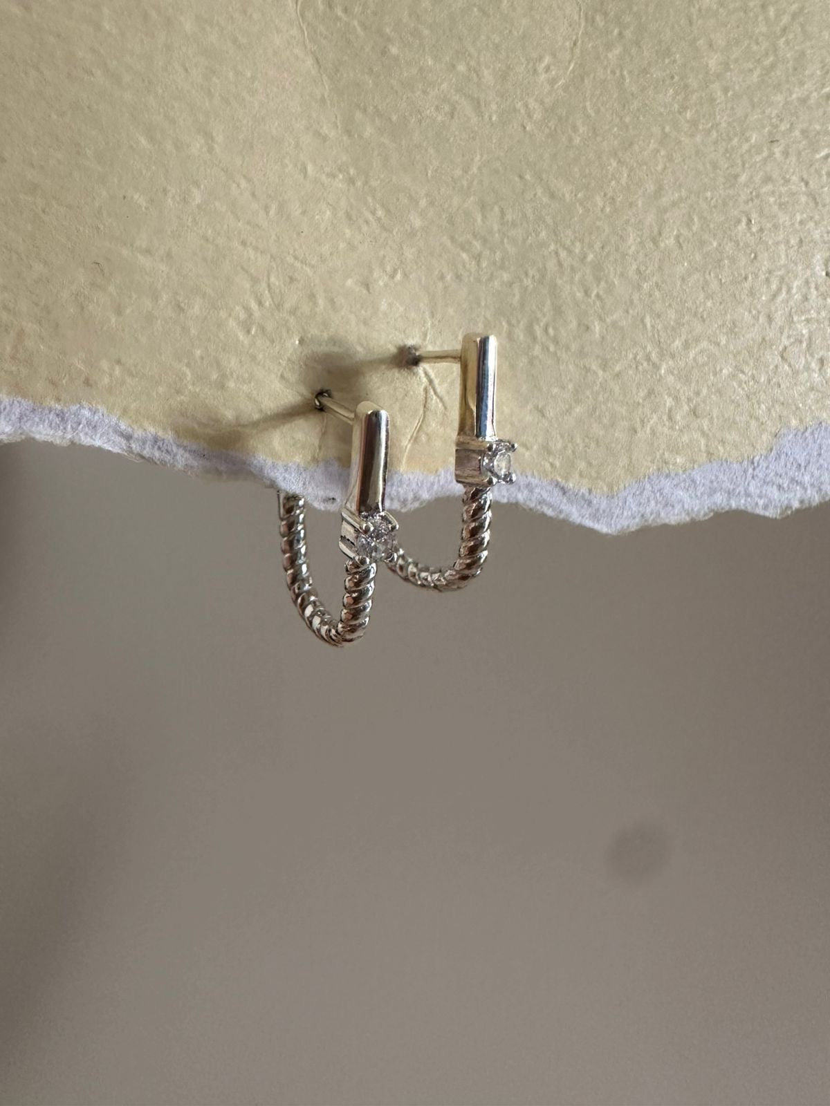 Aretes de Plata Belle