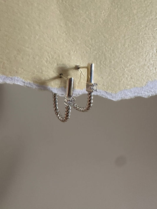 Aretes de Plata Belle