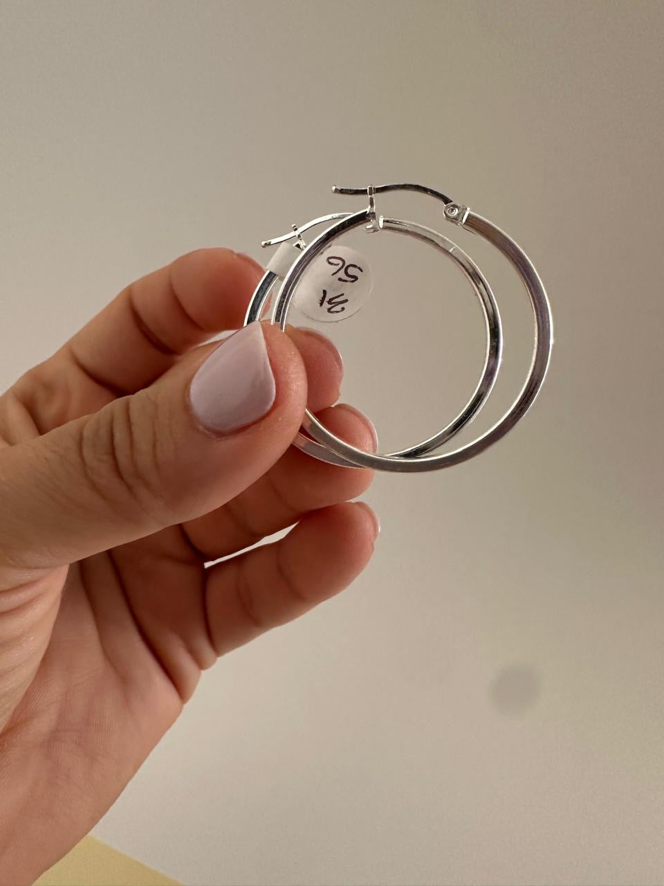 Argollas de Plata lisas