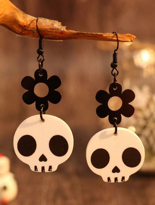 Aretes calaveritas