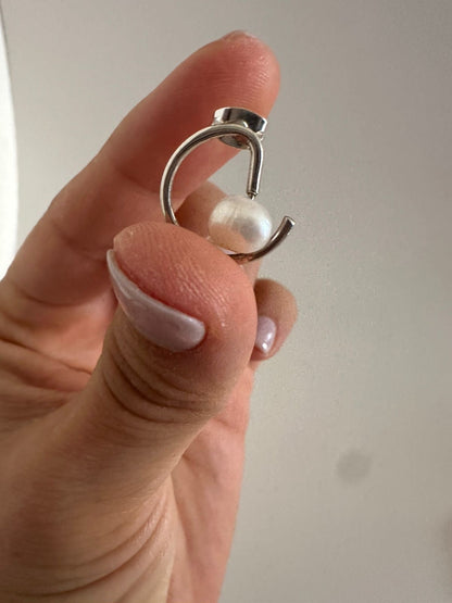 Aretes de plata Madame