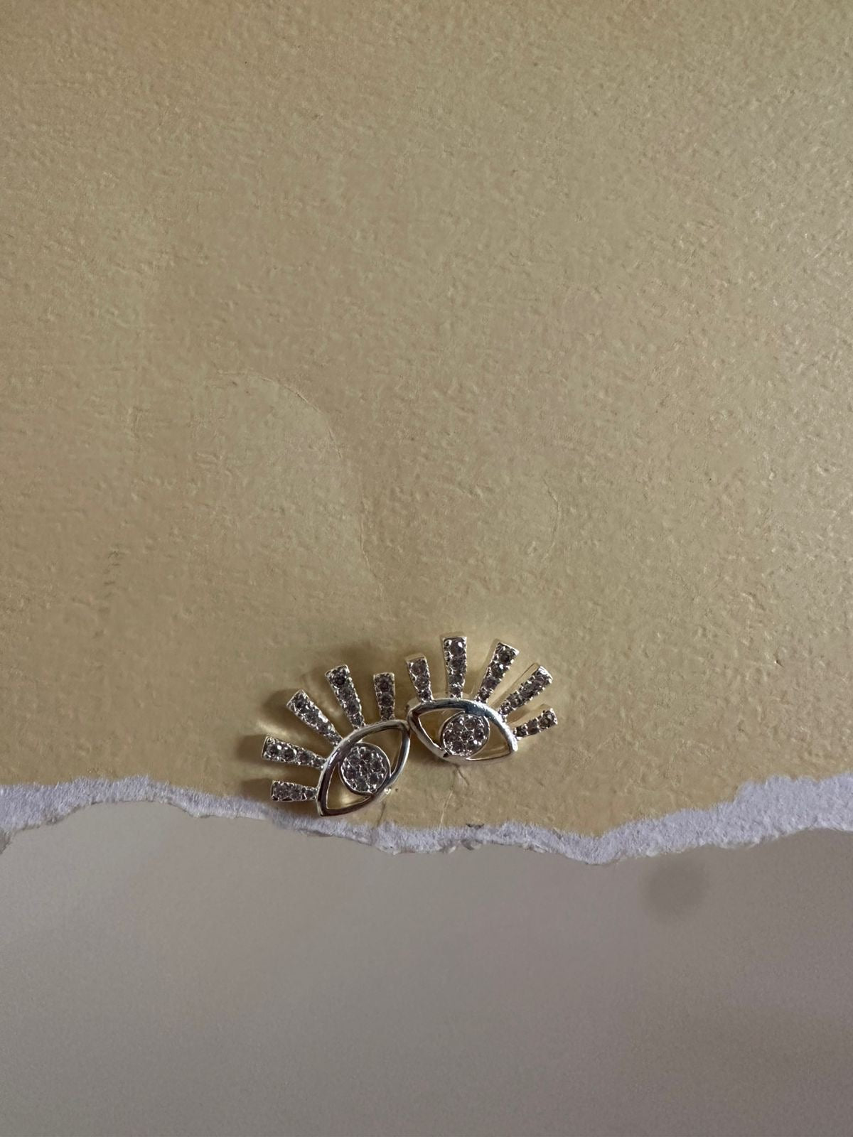 Aretes de plata Ojo Turco