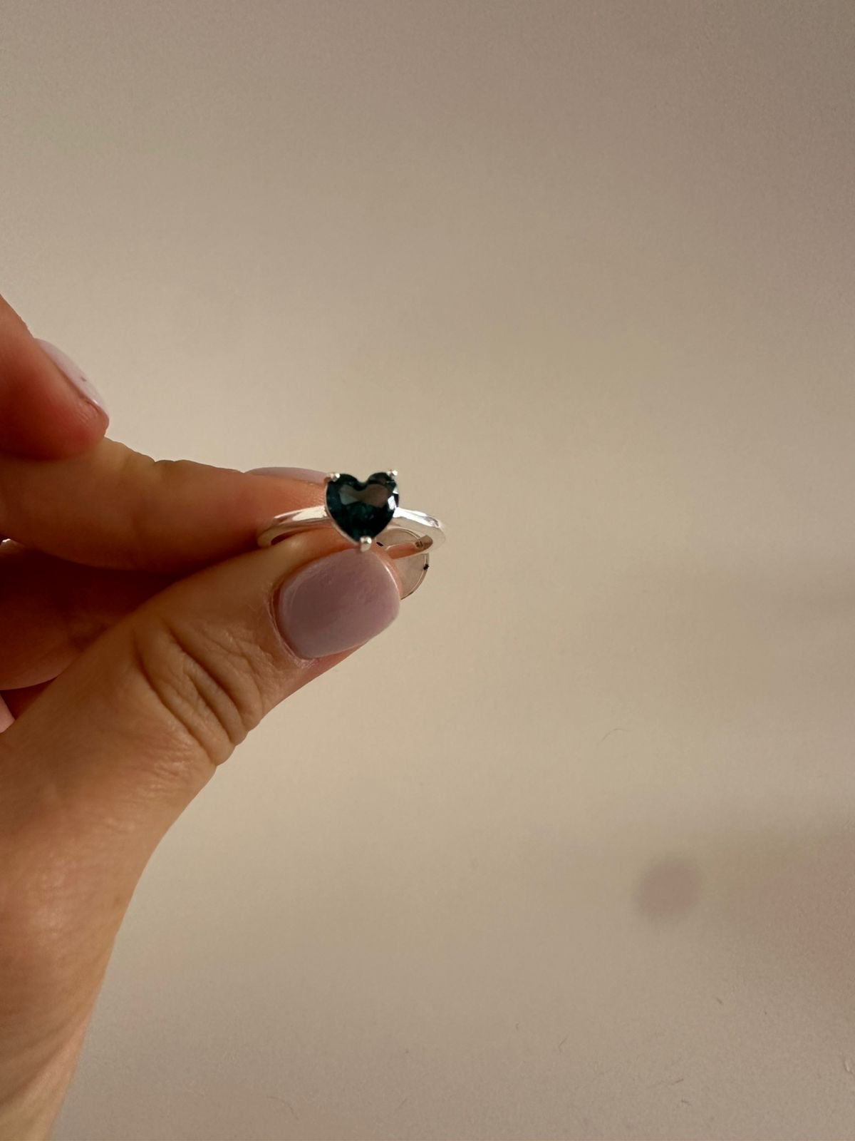 Anillo de Plata Corazón