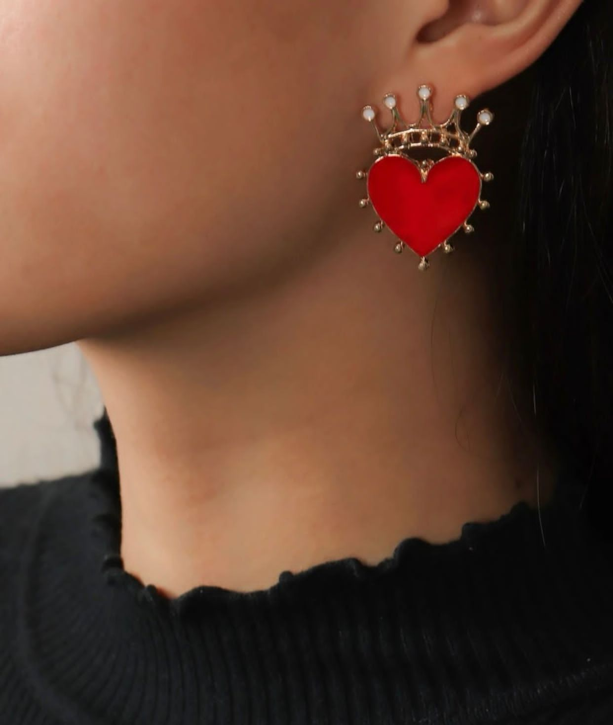 Aretes corazón