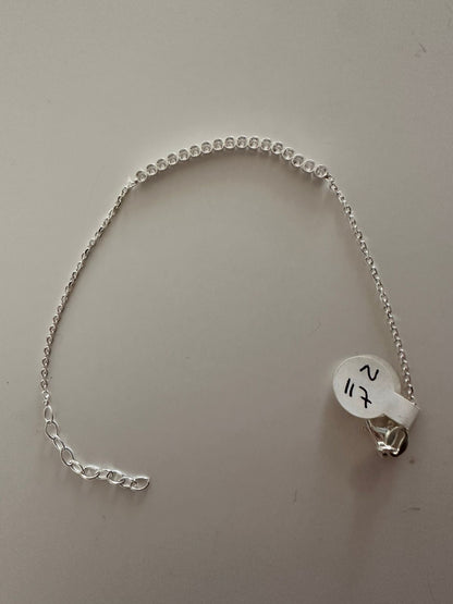 Pulsera de plata princess