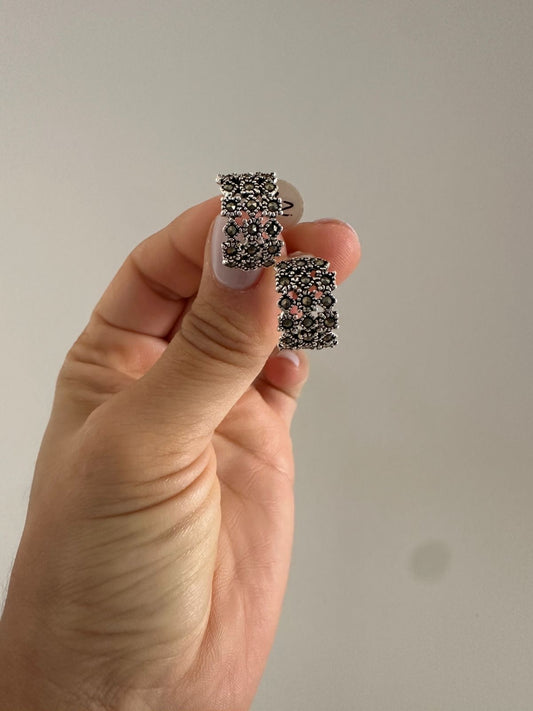 Aretes de plata Chic