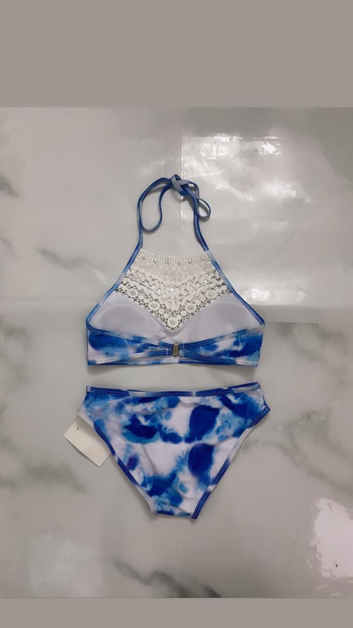 Bikini Tie dye celeste